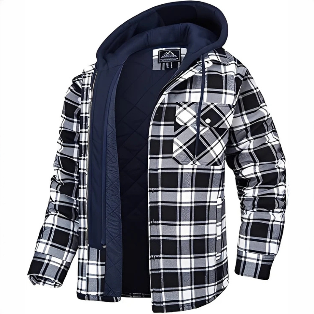 Cole - Cozy checkered jacket