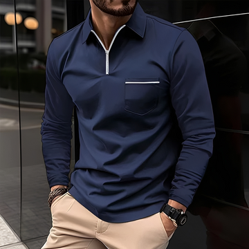 Romeo - Classic and warm long-sleeve shirt