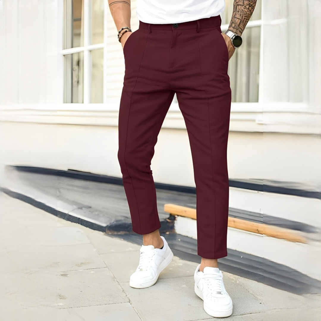 Jerson - Casual fitted pants