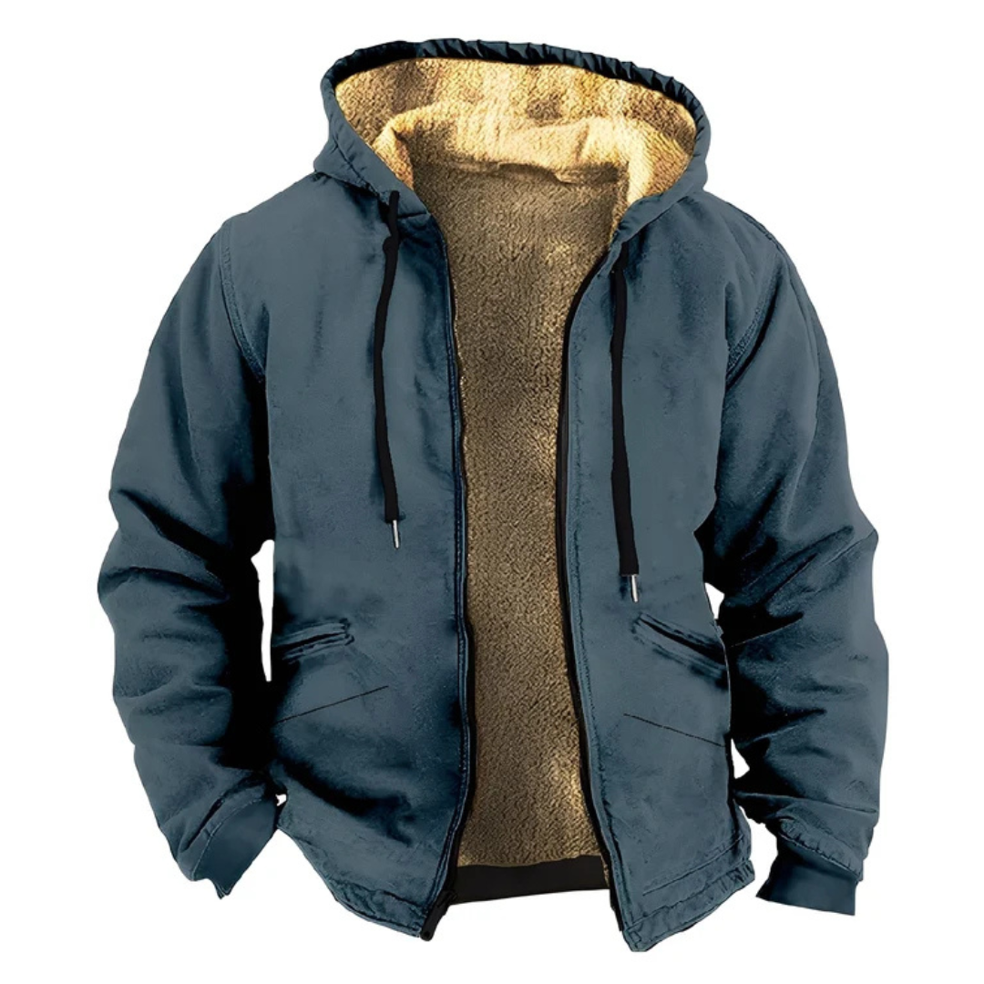 Malvin - Vintage style hooded jacket