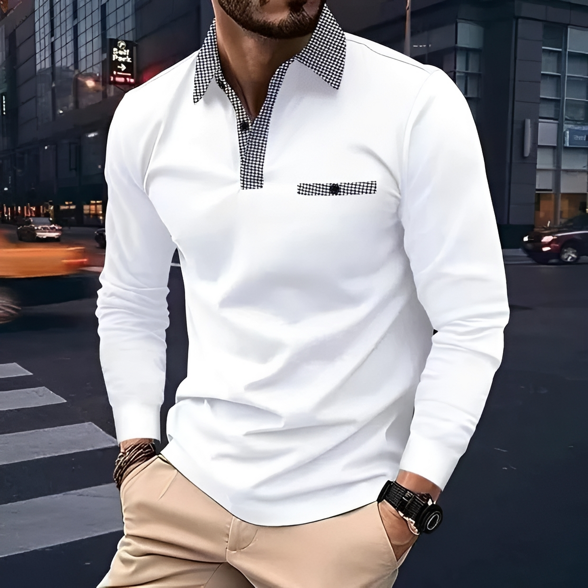 Dansel - Sturdy long-sleeve shirt