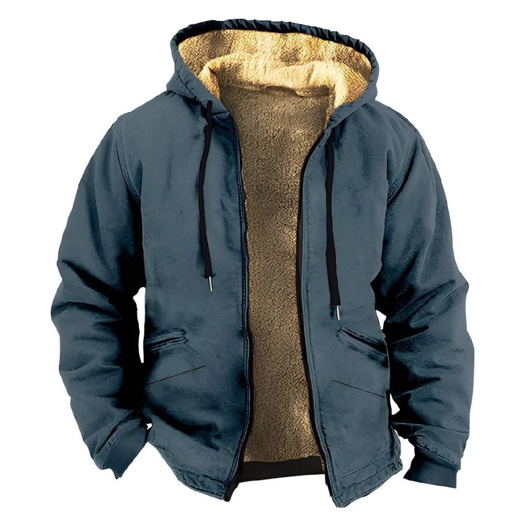 Mervin - Hooded jacket, comfortable and elegant