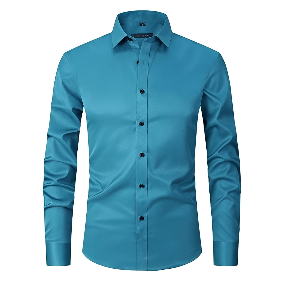 Lars - Long-sleeve shirt with elastane
