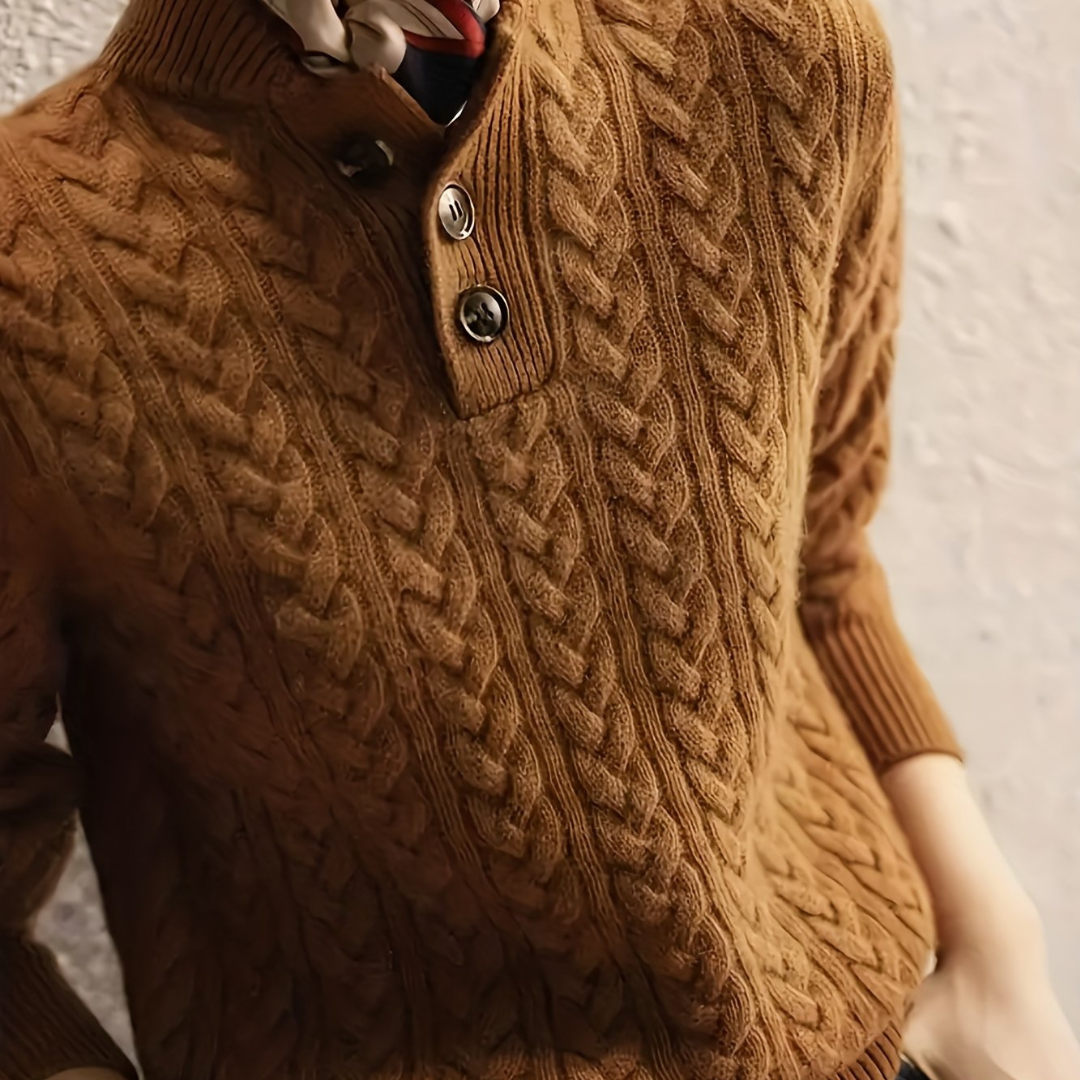 Agnes - Elegant and warm turtleneck sweater