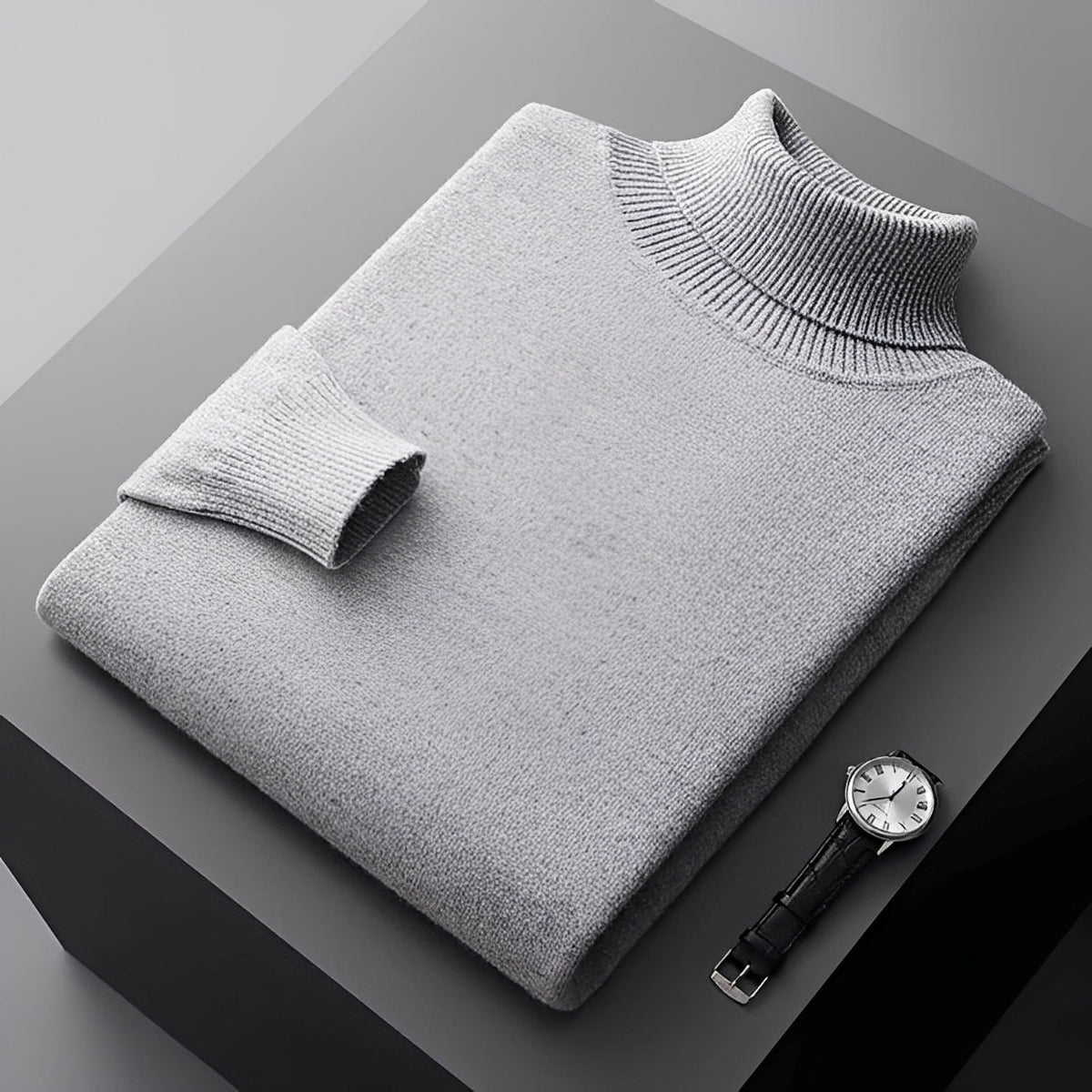Jasper - Classic and warm turtleneck sweater