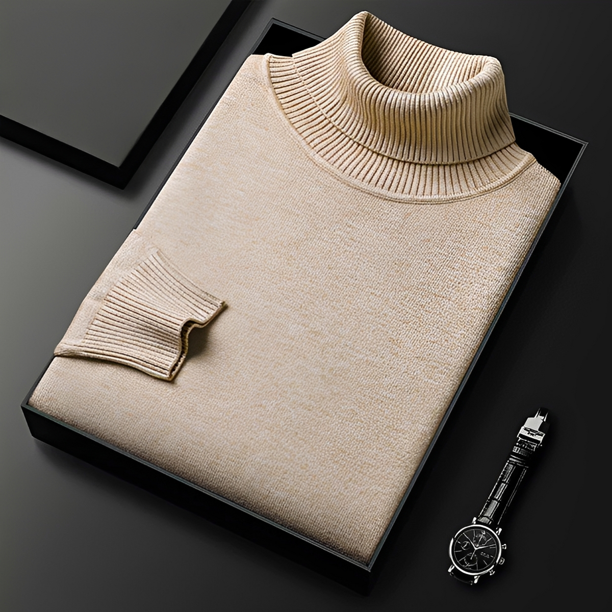 Patrick - Elegant and soft turtleneck sweater
