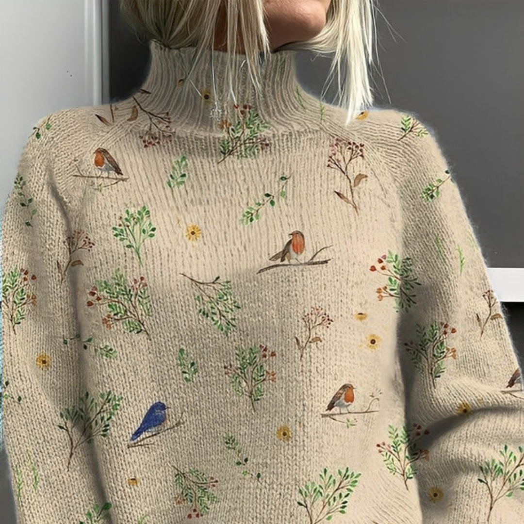 Amy - Elegant and chic turtleneck sweater