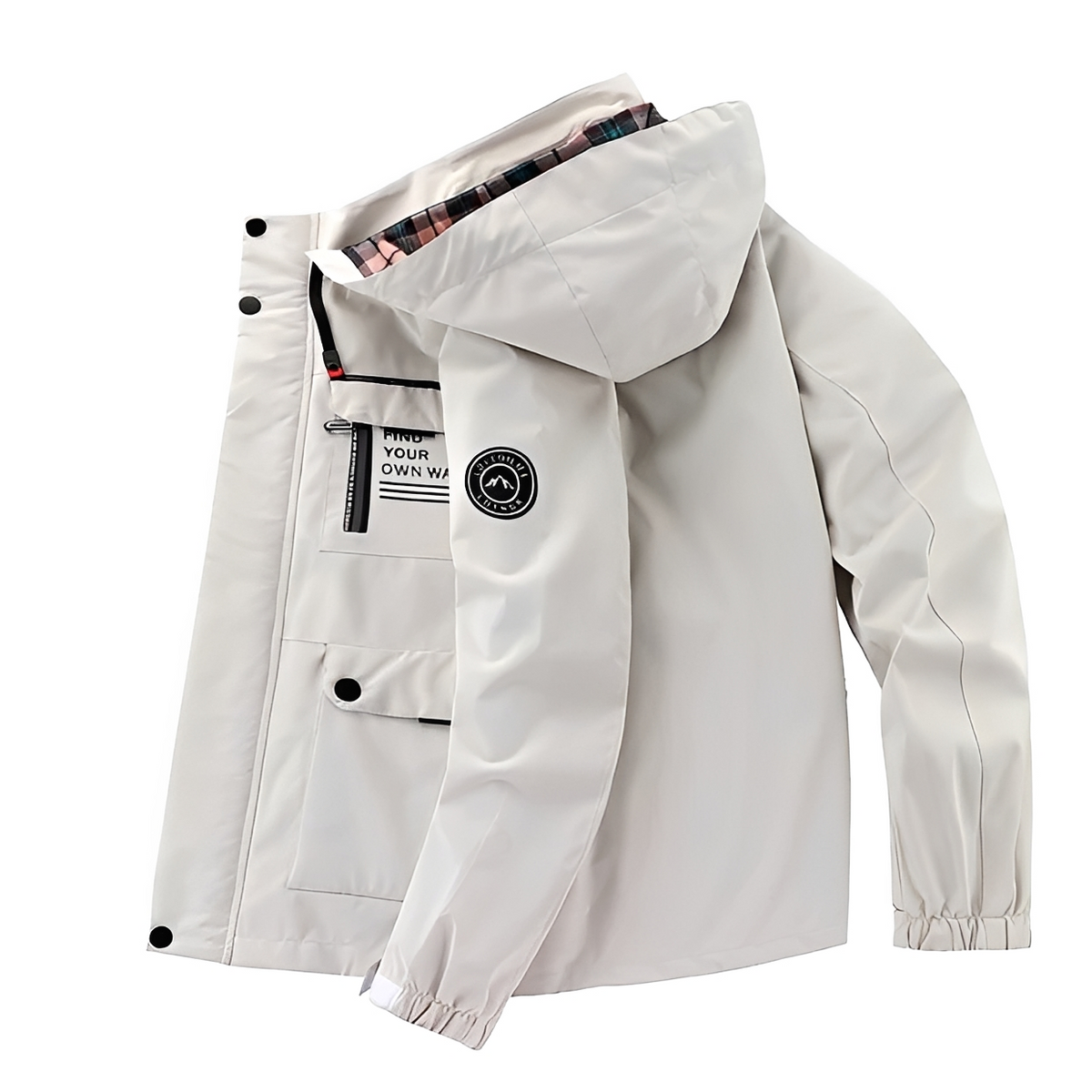 Luke - Warm and cozy hooded coat