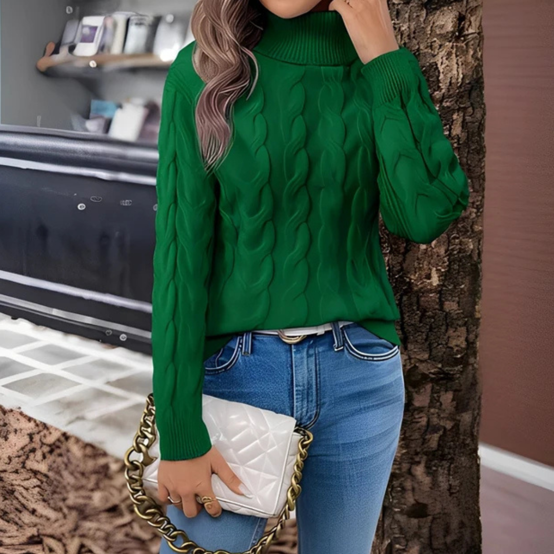 Elleonor - Cozy and warm turtleneck sweater