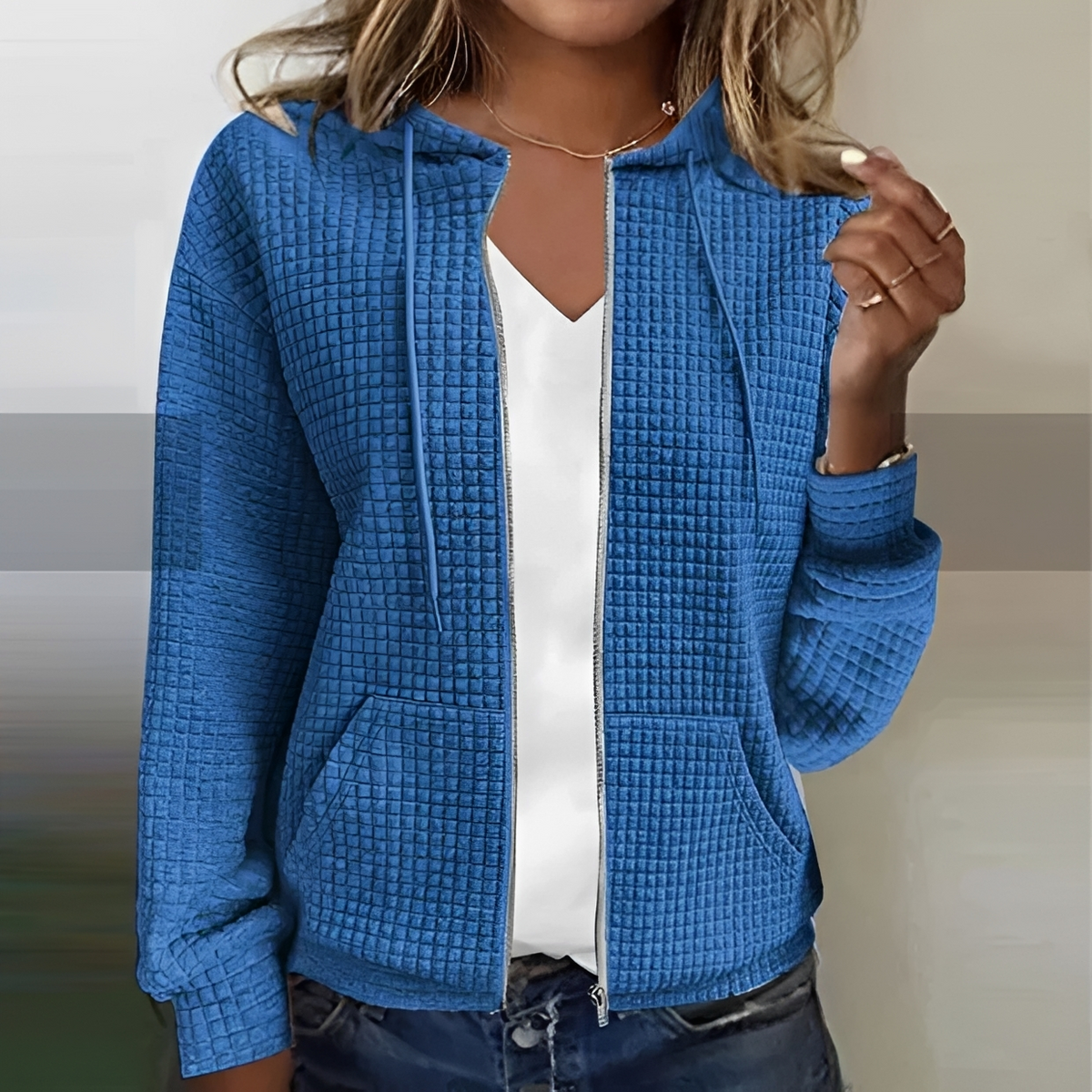 Kristel - Trendy jacket with zipper