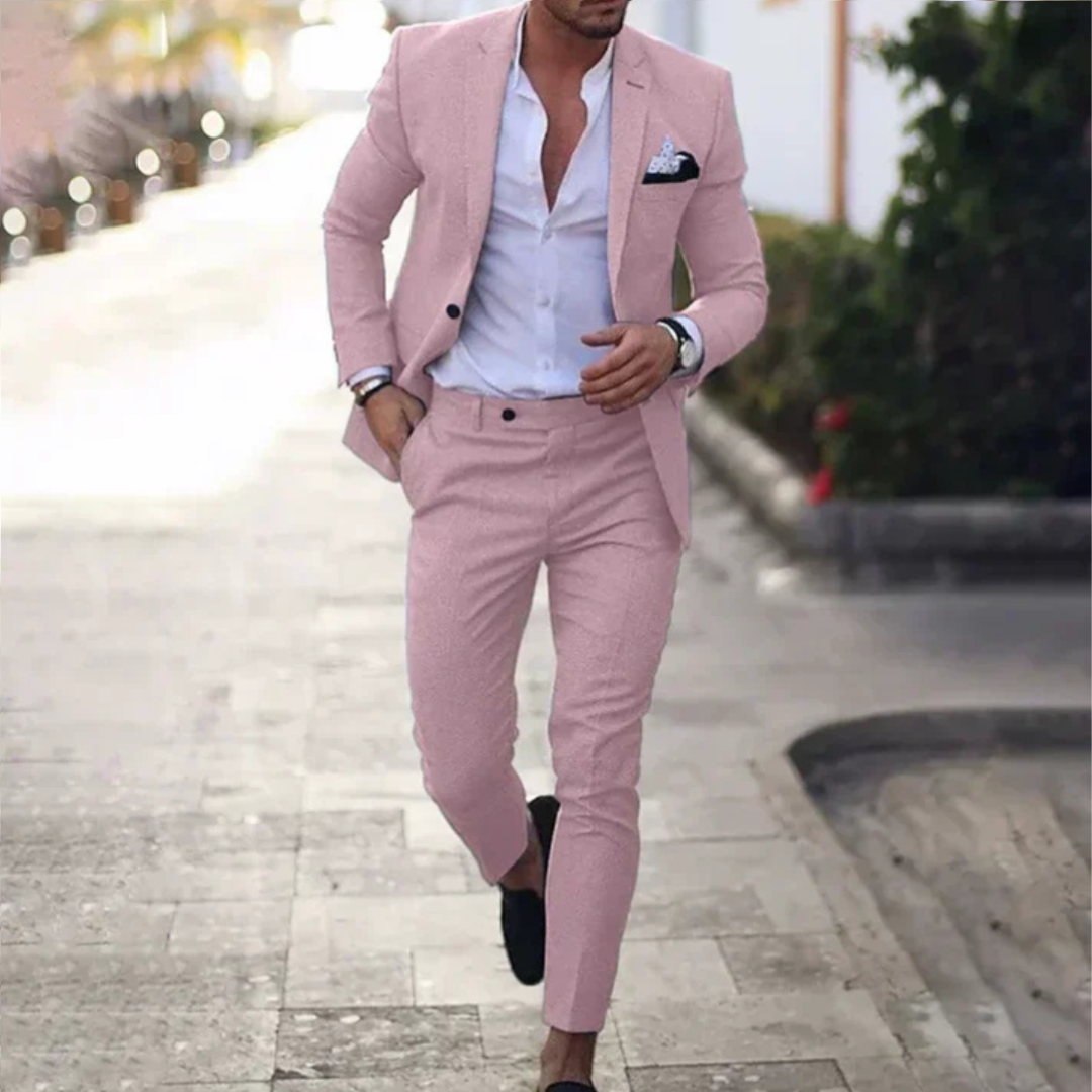 Asher - Suit set with pants, casual style