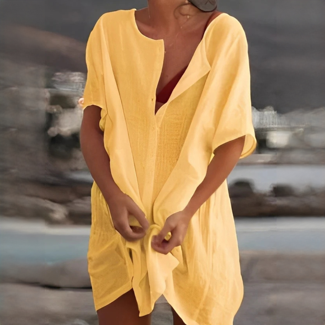 Zuchen - Elegant loose-fit mini dress