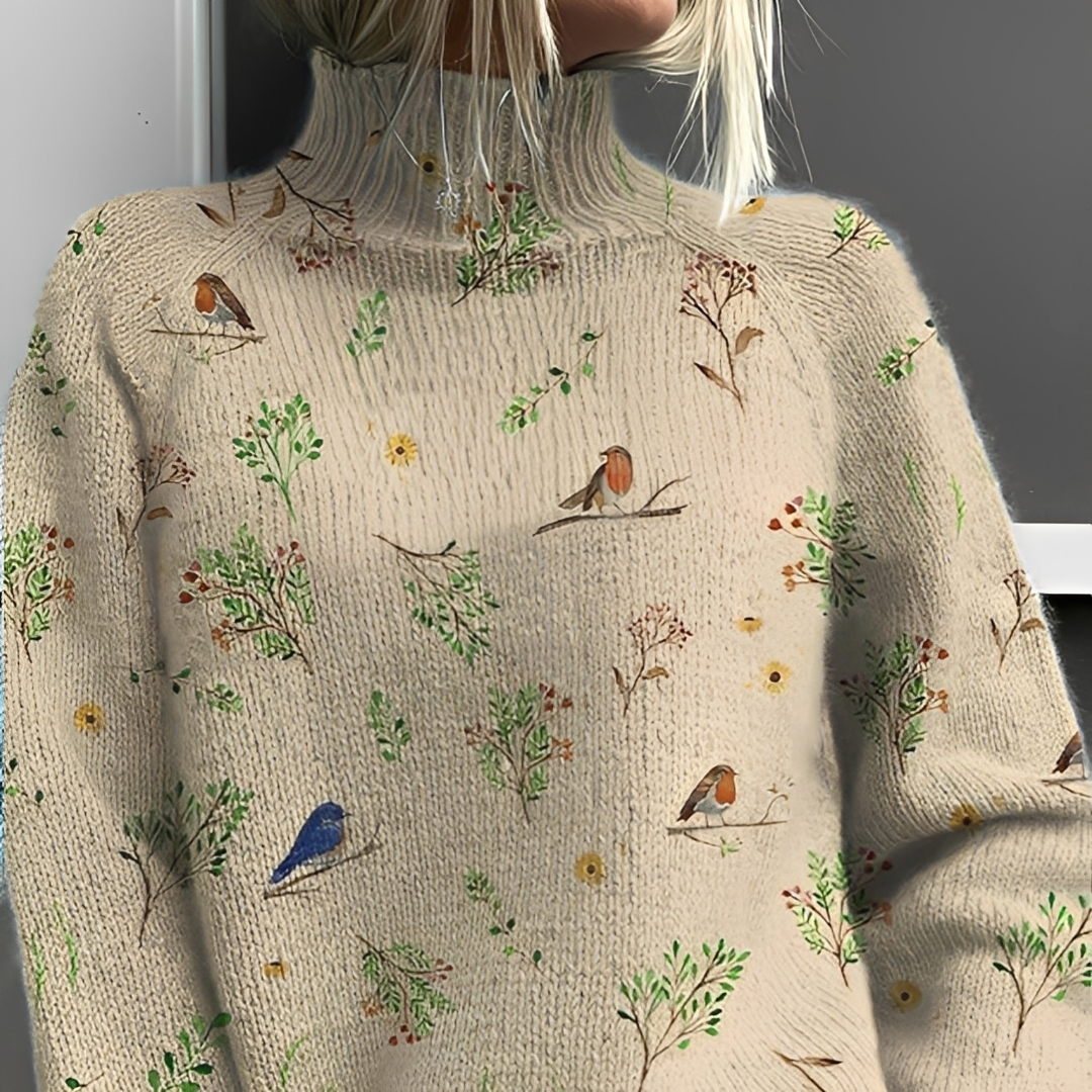 Amy - Elegant turtleneck sweater