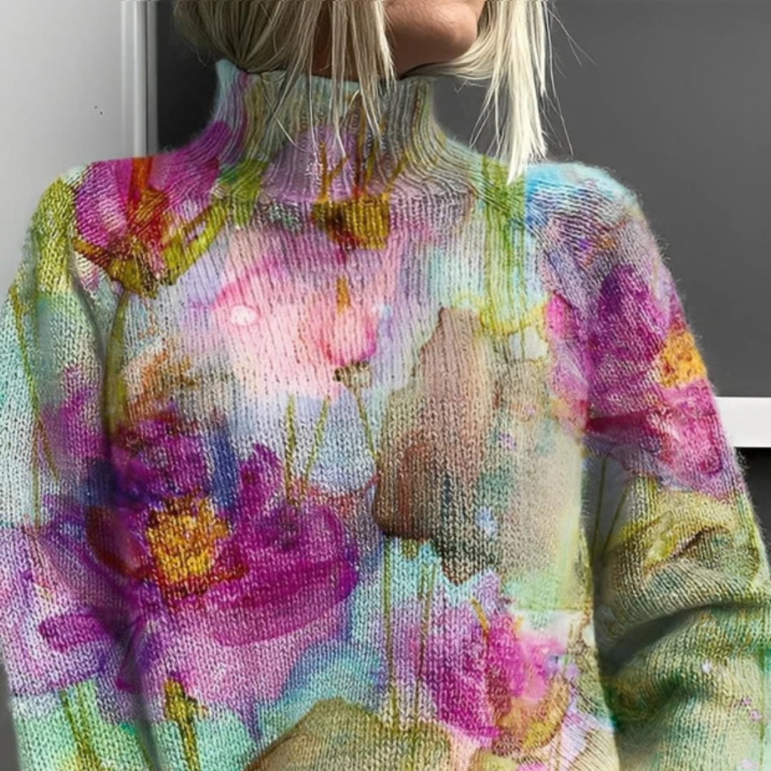 Amy - Elegant and chic turtleneck sweater