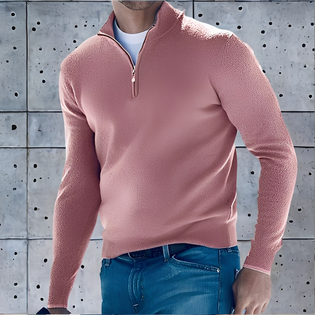 Tyries - Cozy and warm zip-up sweater