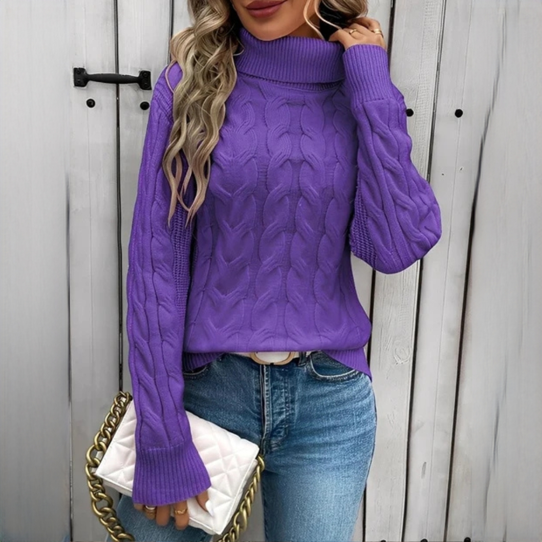 Elleonor - Cozy and warm turtleneck sweater