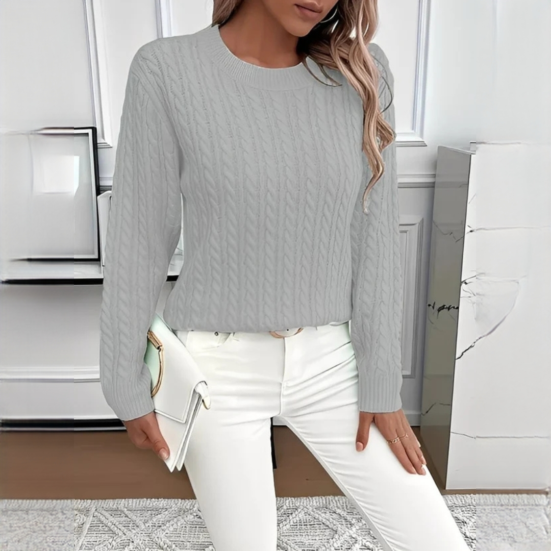 Charisse - Cozy crew neck sweater