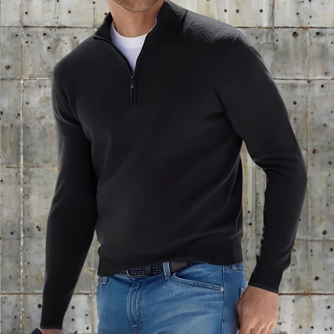 Tyries - Cozy and warm zip-up sweater