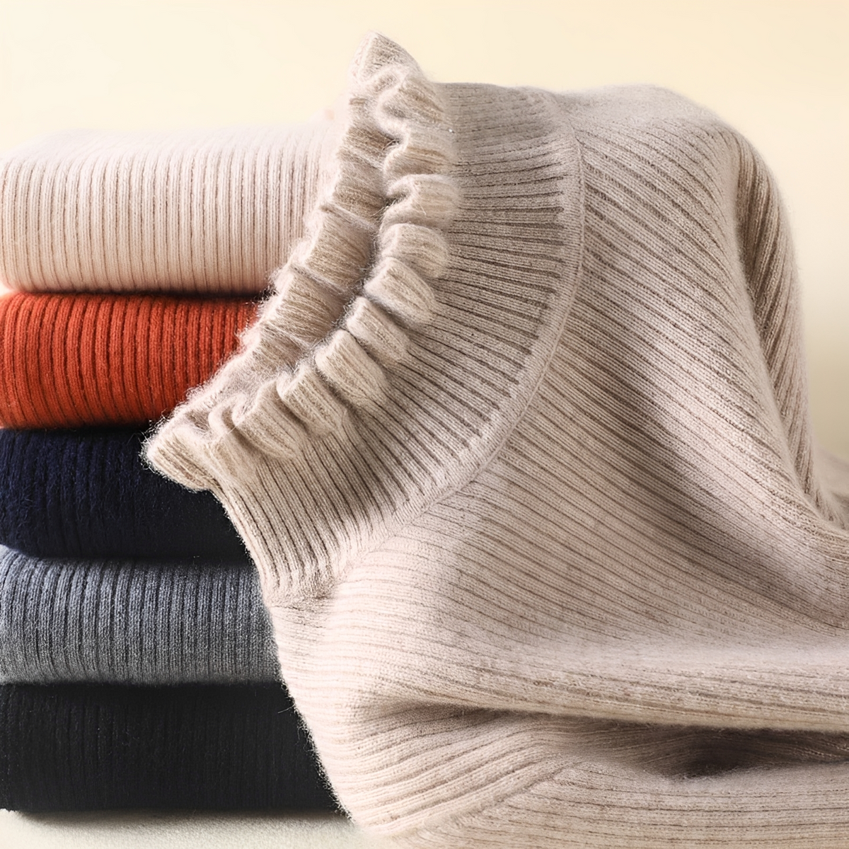 Alva - Stylish and comfortable turtleneck sweater