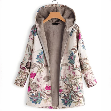 Jaslene - Classic and warm jacket with hood