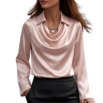 Dynah - Elegant long-sleeve blouse