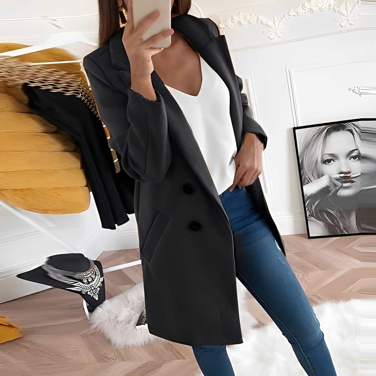 Tiffany - Elegant and warm coat