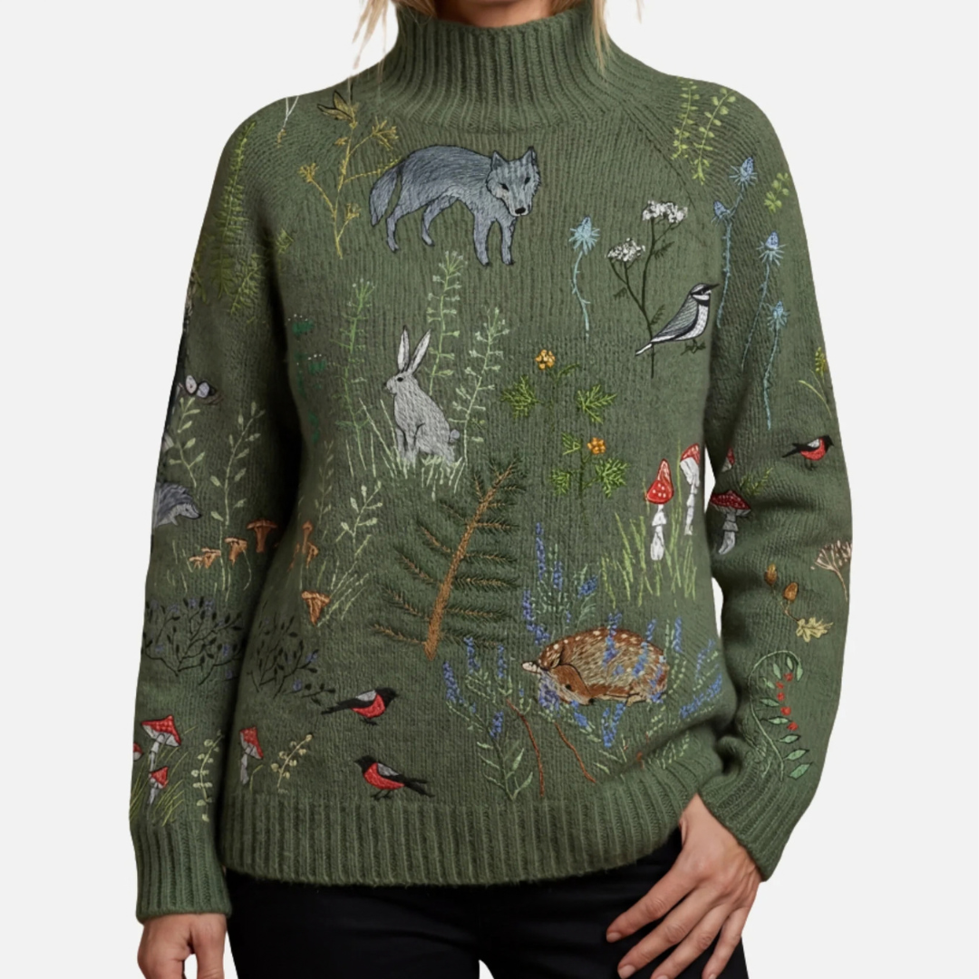 Amy - Elegant and chic turtleneck sweater