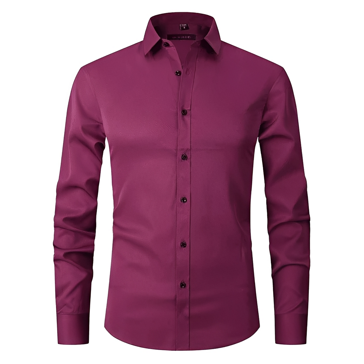 Lars - Long-sleeve shirt with elastane