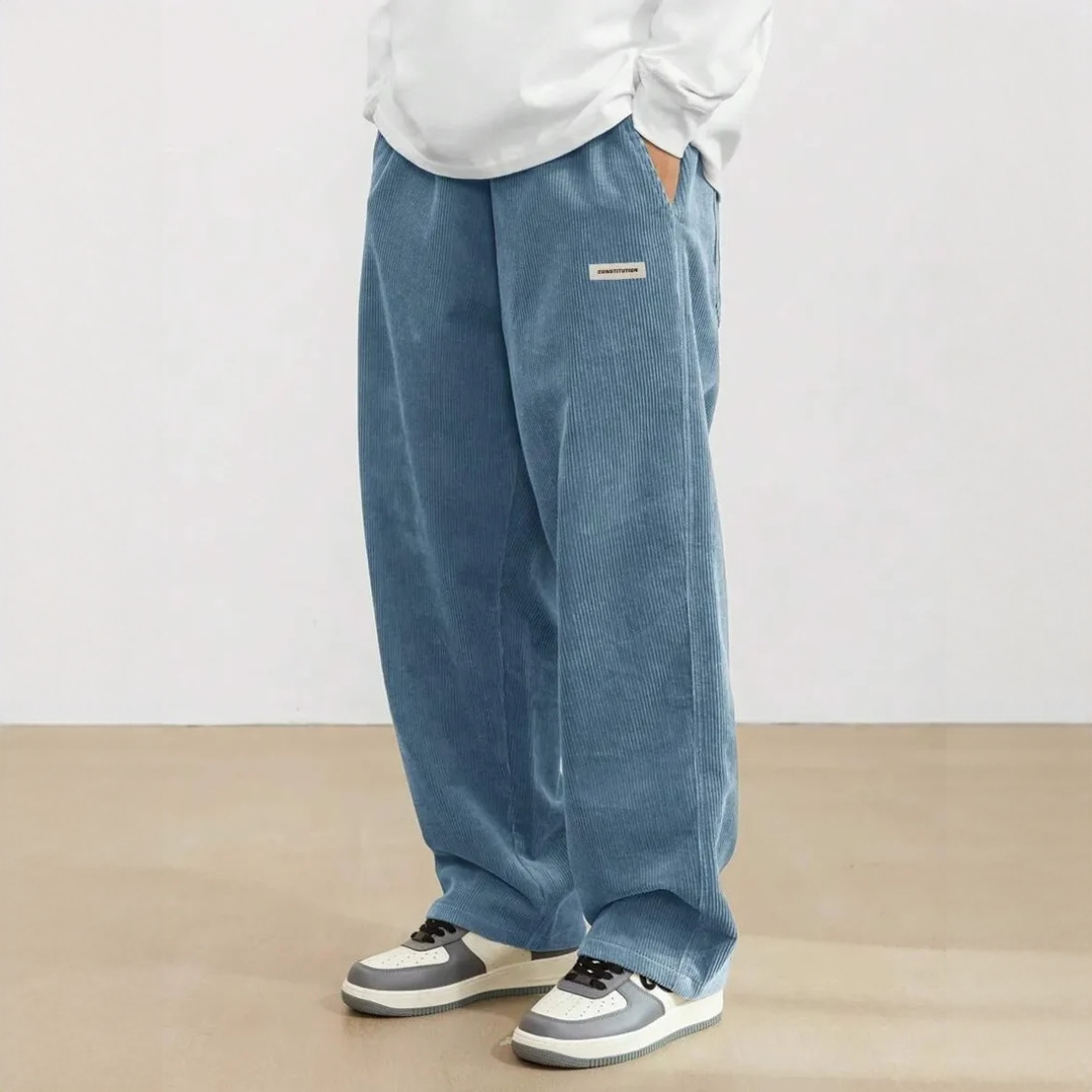 Murdock - Warm pants with loose fit