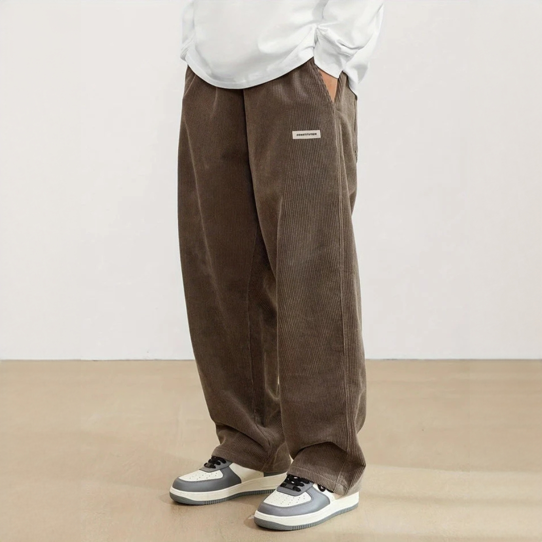 Murdock - Warm pants with loose fit
