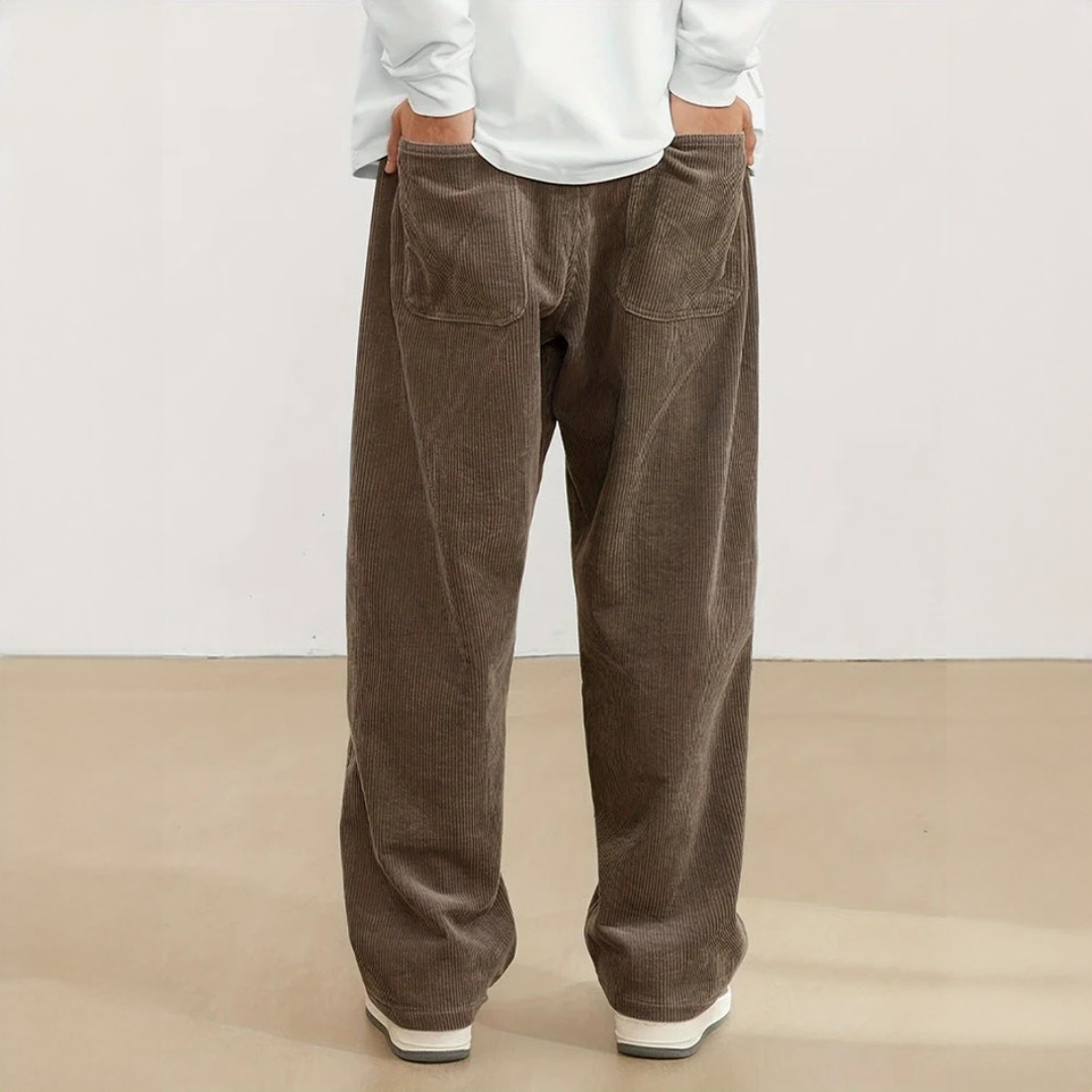 Murdock - Warm pants with loose fit