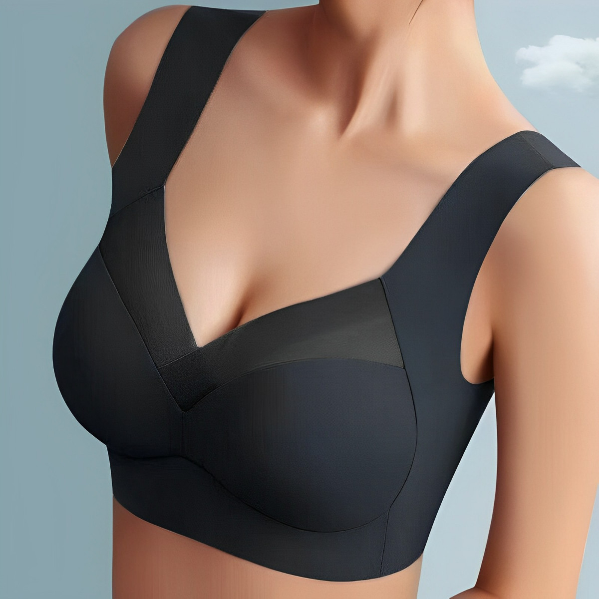 Sigrid - Seamless and comfy women's bra, 1+1