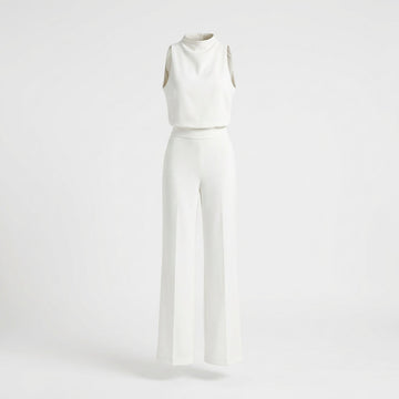 Almerra - Sleeveless jumpsuit with wide legs for women