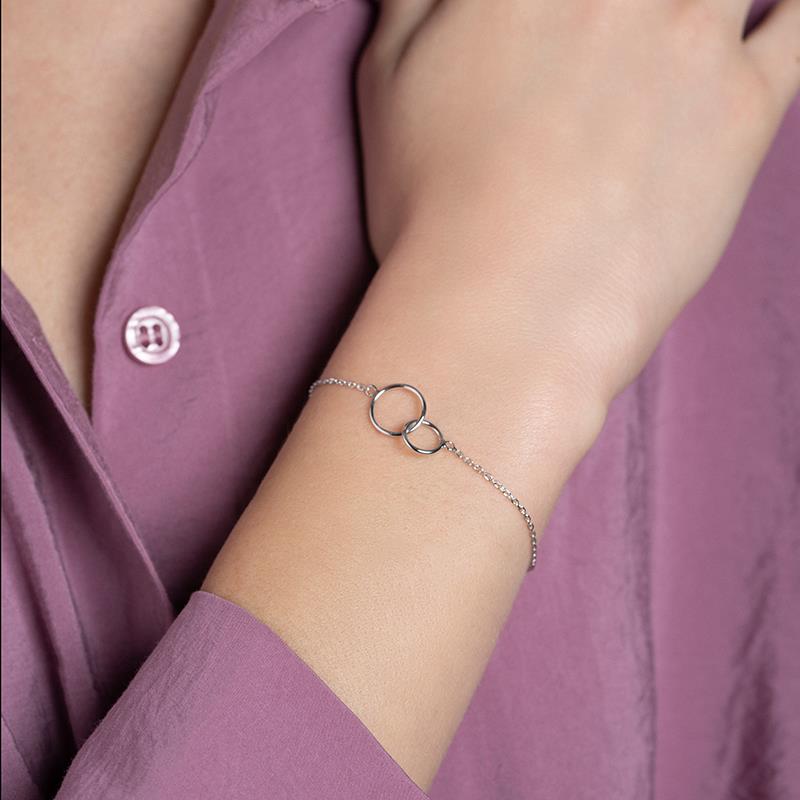 Intertwined Ring Bracelet - Intertwined Rings