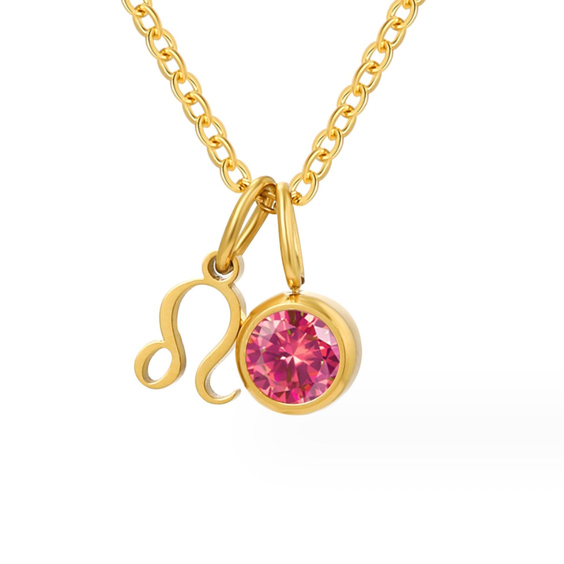 Shay - Zodiac Birthstone Necklace