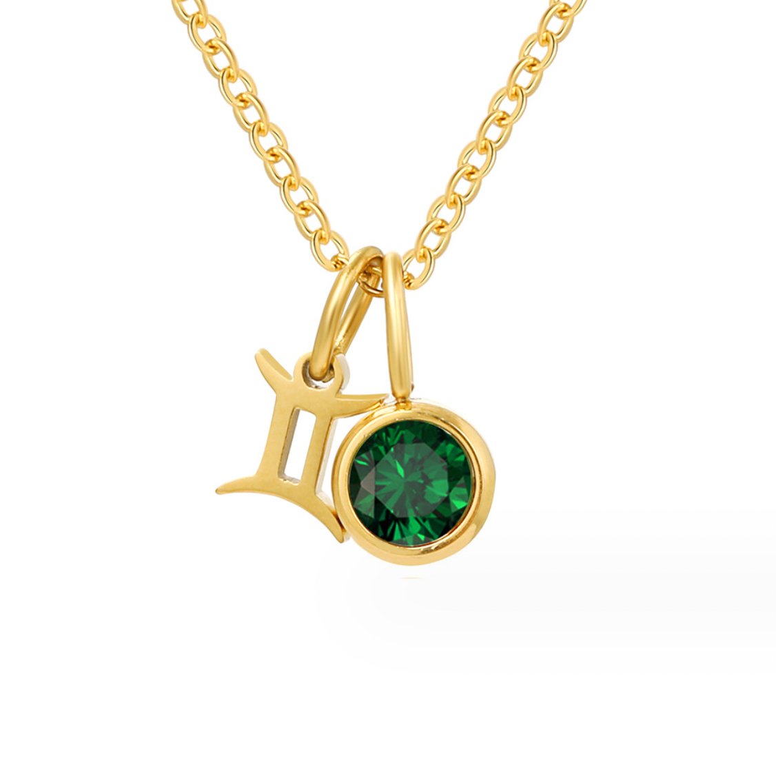 Shay - Zodiac Birthstone Necklace