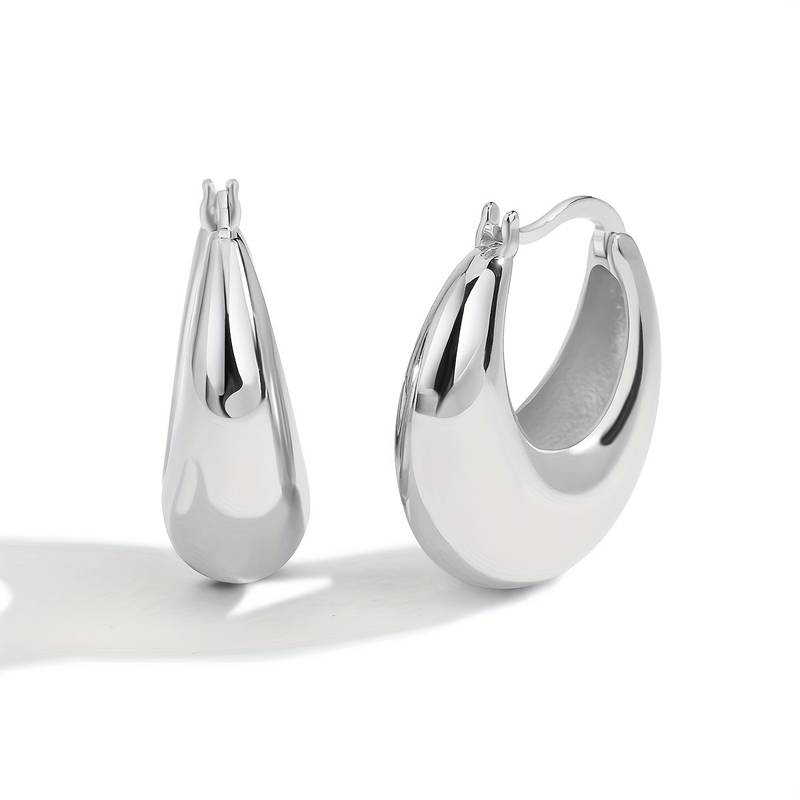Thick Open Earrings