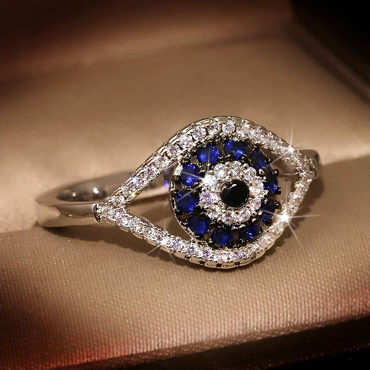 Eleni – Ring of Protection Blue Eye Matiasma