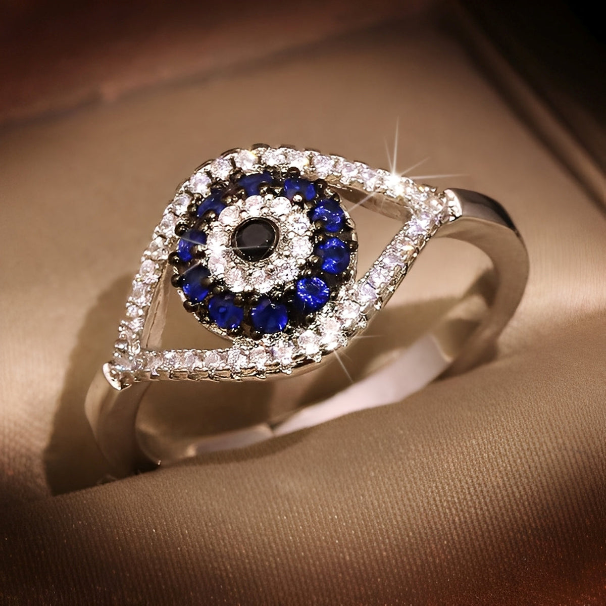 Eleni – Ring of Protection Blue Eye Matiasma