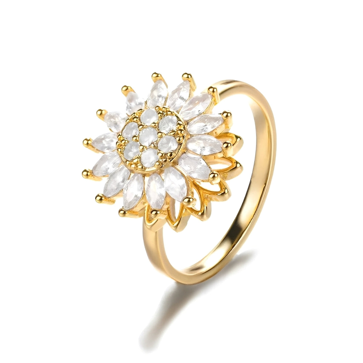 Solaya – Sunflower Stress Relief Ring