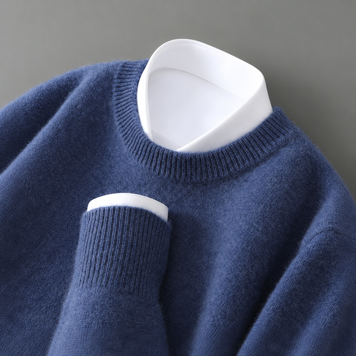 Wayne - Retro thick pullover for men