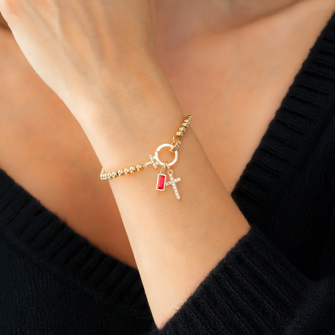 Eli – Bracelet with cross charm