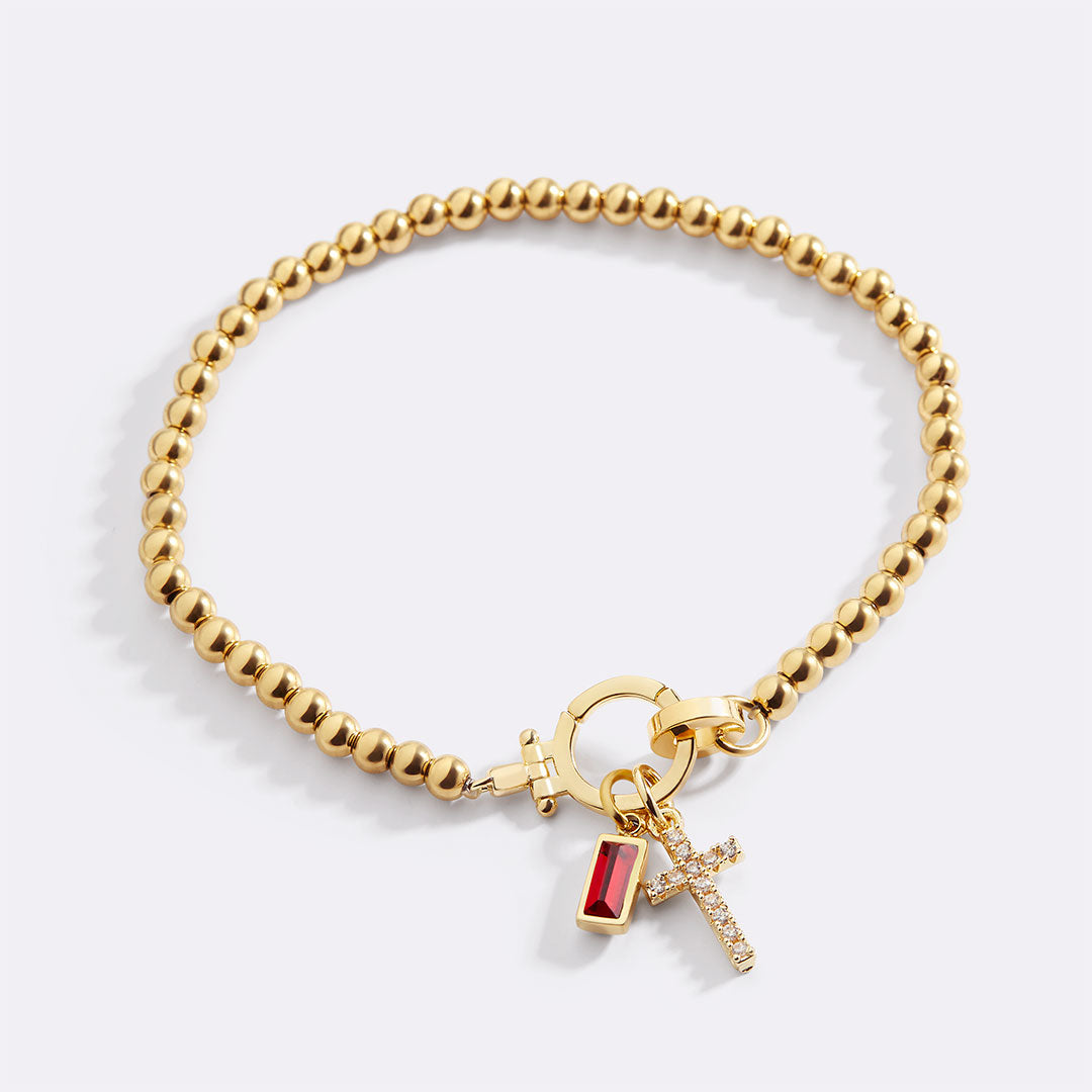 Eli – Bracelet with cross charm