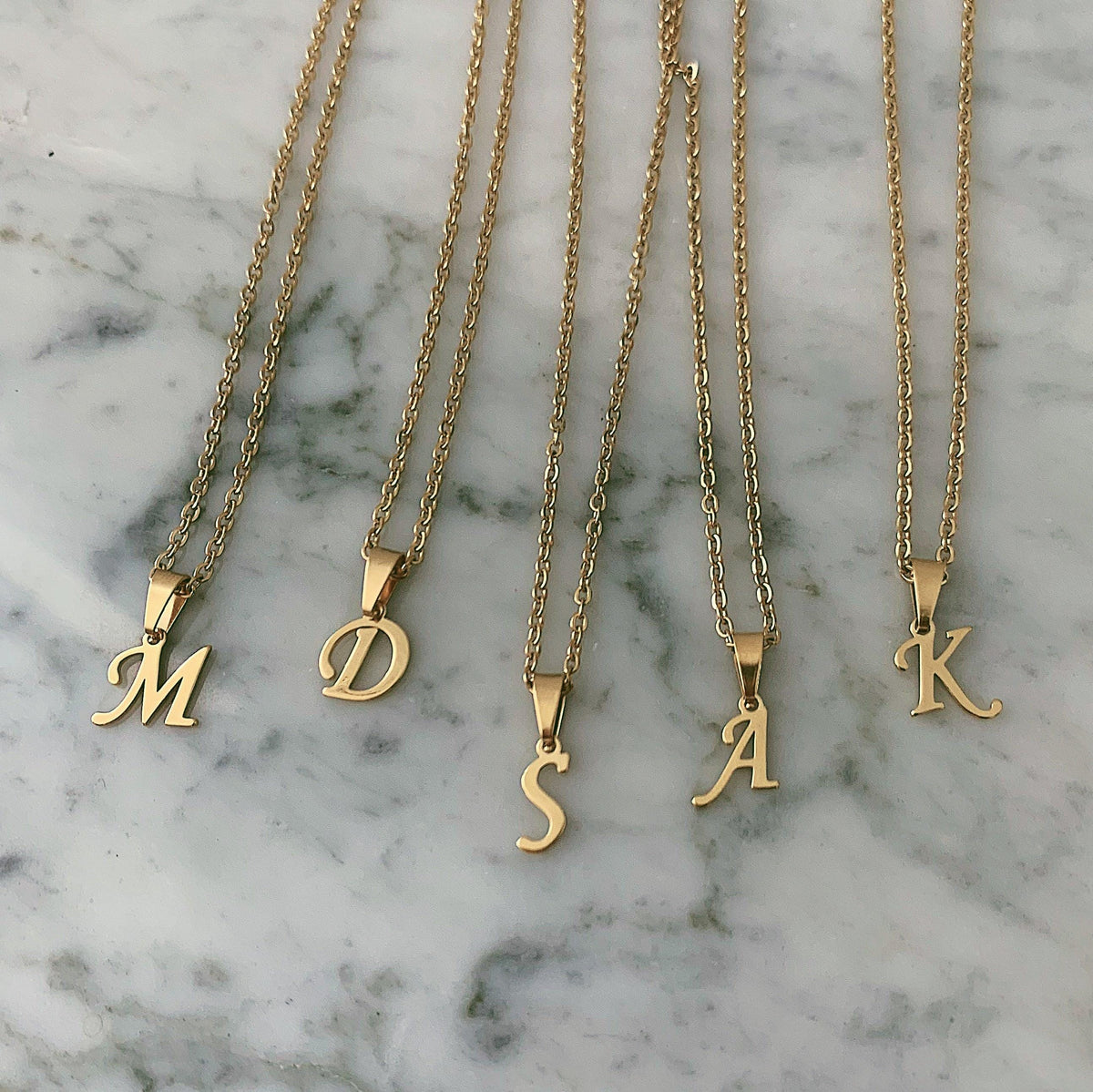 Alessia – Initial Necklace 26 Letters