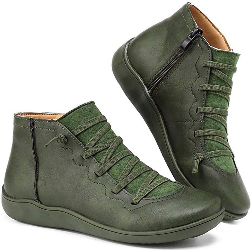 Afra - Classic Lace-Up Boots
