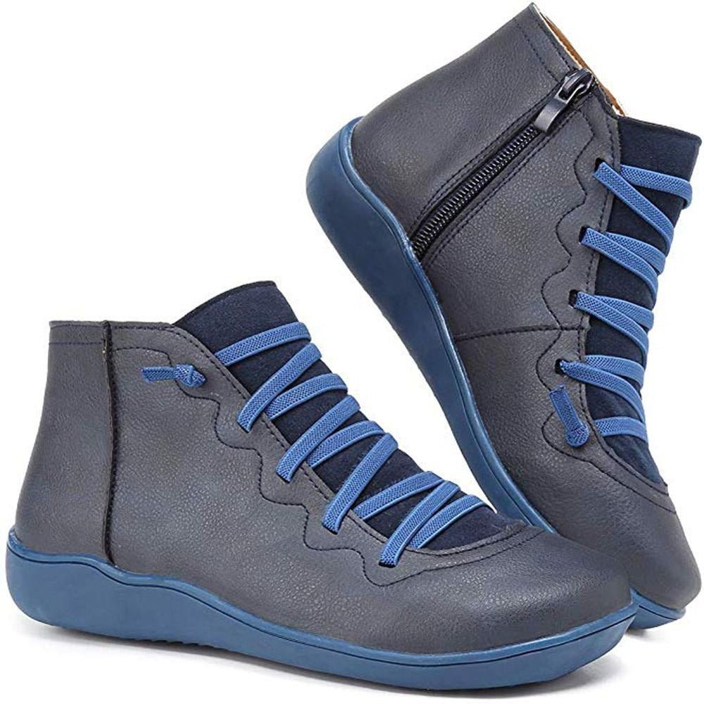 Afra - Classic Lace-Up Boots