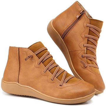 Afra - Classic Lace-Up Boots