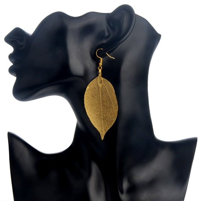 Larah – Leaf Earrings Boho Style