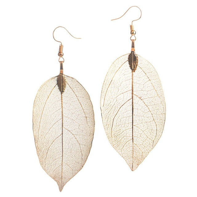 Larah – Leaf Earrings Boho Style