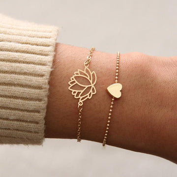 Ayumi – Spiritual Lotus Flower Bracelet